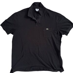 Lacoste Men's Polo Shirt in Classic Black